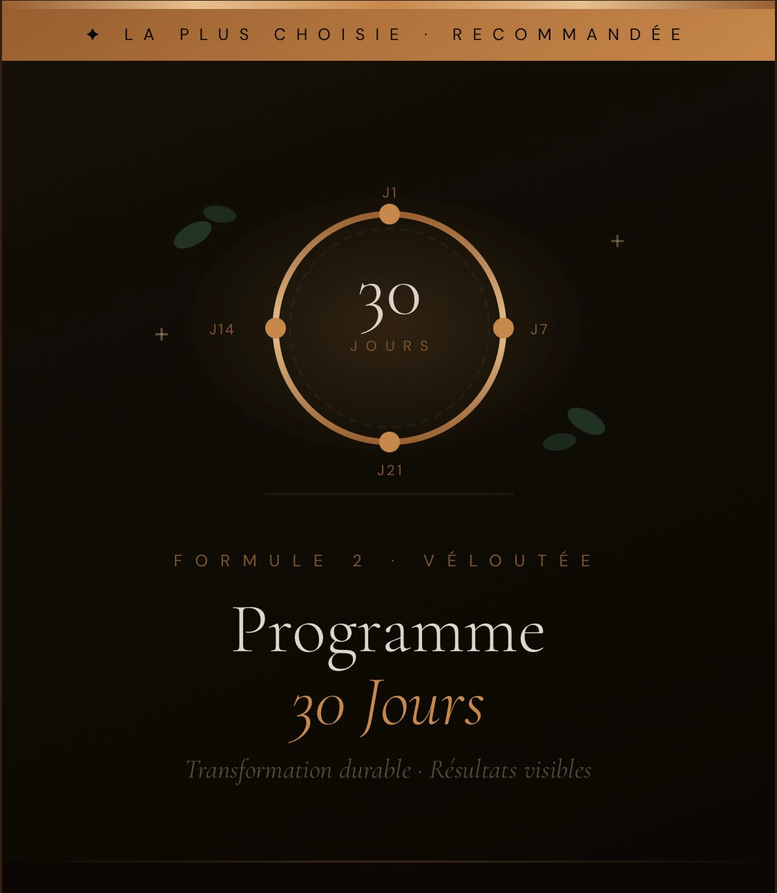 Programme Coaching Peau Parfaite  VÉLOUTÉE — 30 Jours