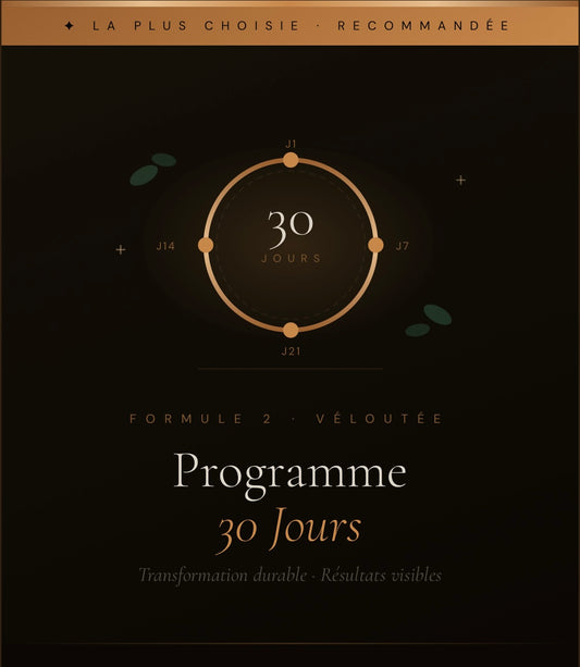 Programme Coaching Peau Parfaite  VÉLOUTÉE — 30 Jours